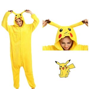 Pokemon Schlafanzug Pikachu Cosplay