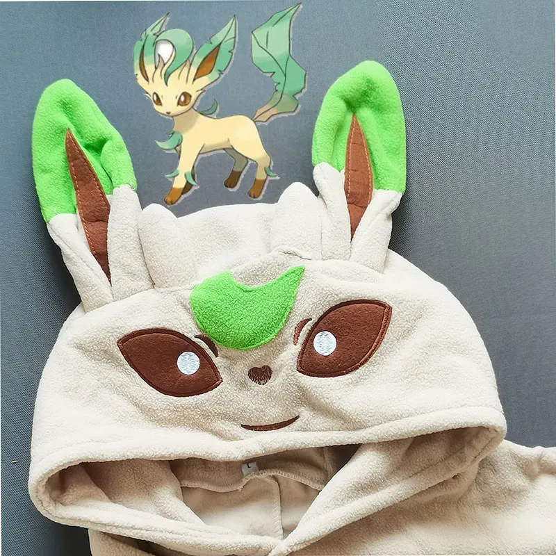 Pokemon Schlafanzug Leafeon Cosplay