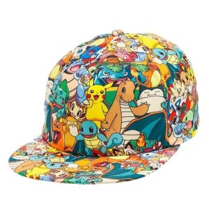 Pokemon Cap Alle Charaktere Hip Hop Cap