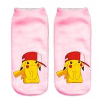 Pokemon Socken Pikachu Rosa Crew Socken