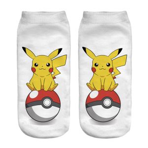 Pokemon Socken Pikachu PokeBall Crew Socken