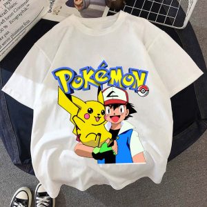 Pokemon Kinder Shirt Pikachu Und Sacha Shirt