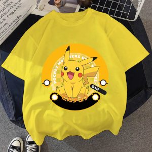 Pokemon Kinder Shirt Pikachu Gelb Shirt