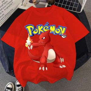Pokemon Kinder Shirt Charmeleon Rot Shirt