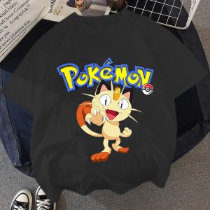 Pokemon Kinder Shirt meowth Shirt