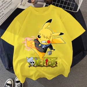 Pokemon Kinder Shirt Pikachu Cos Sanji Shirt