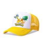 Pokemon Cap Bulbasaur Pikachu Charmander Trucker Hut