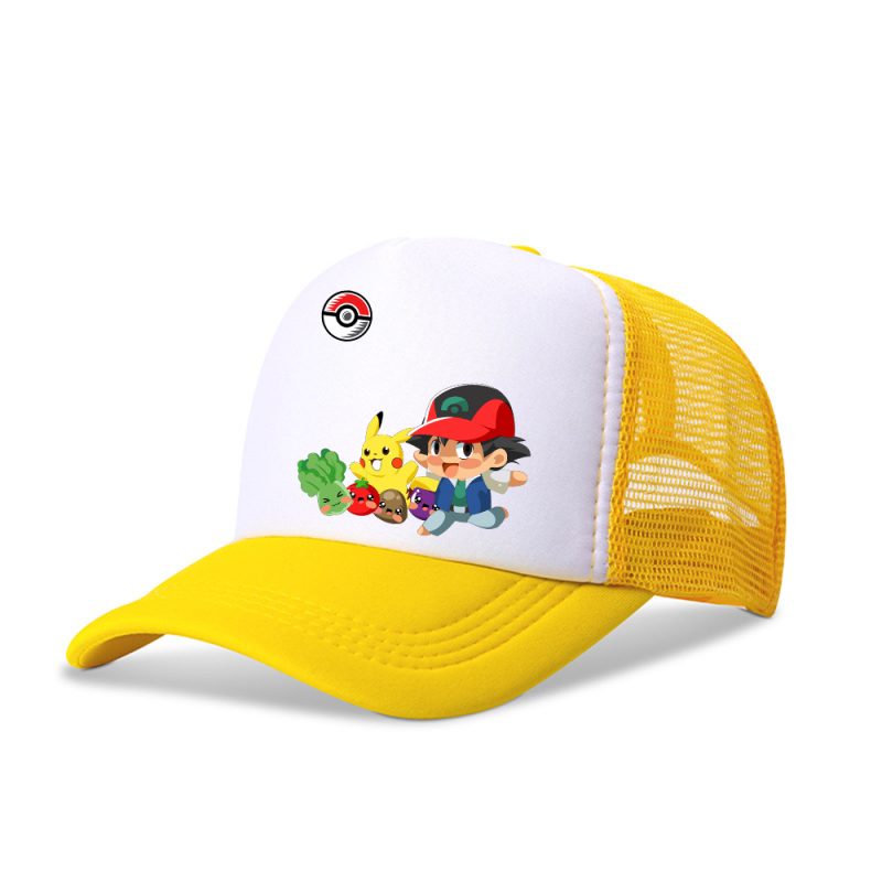 Pokemon Cap Sacha Pikachu Trucker Hut