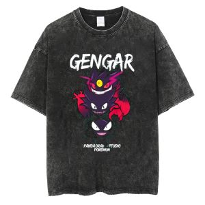 Pokemon Oversize Shirt Gengar Mega Gym Shirt
