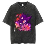Pokemon Oversize Shirt Rosa Gengar Gym Shirt