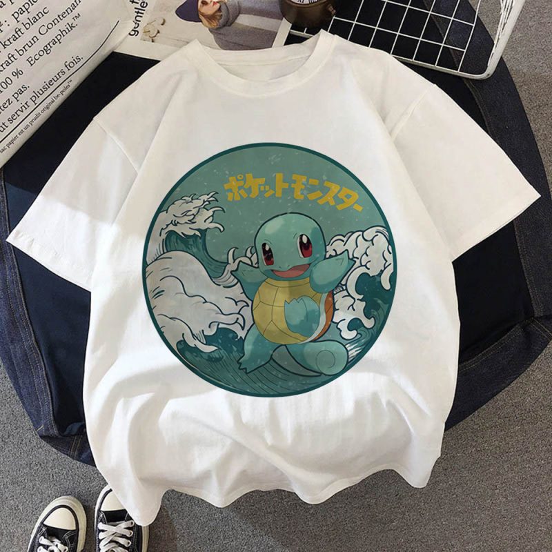 Pokemon Übergröße Shirt Carapuce Gym Shirt