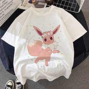 Pokemon Übergröße Shirt Eevee Gym Shirt
