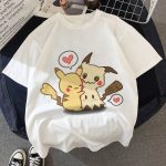 Pokemon Übergröße Shirt Pikachu Love Shirt