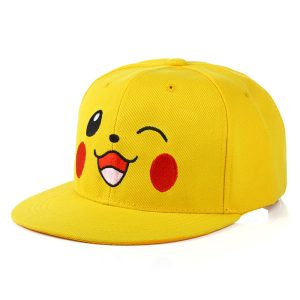 Pokemon Cap Pika Pika Lächeln Hip Hop Cap