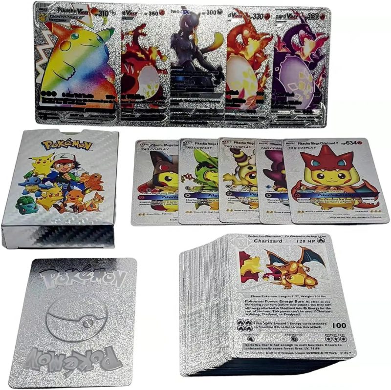 Pokemon Karten German Silver 55 Pcs Sammelkarten