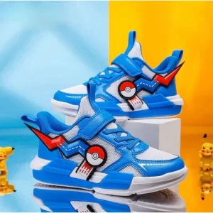 Pokemon Kinderschuhe Pokeball Blau Sneaker