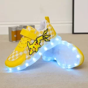 Pokemon Kinderschuhe Pikachu Grau Sneaker