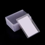 Pokemon Kartenhüllen x 5 Pcs 100*75mm Clear Hüllen