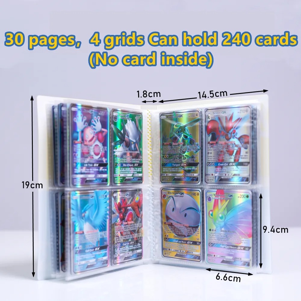 Pokemon Sammelalbum Pikachu 240 Stück Album