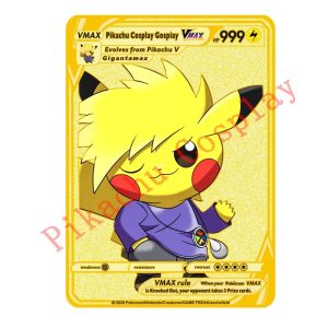 Pokemon Karten Pikachu Gosplay Zeraora Metall Sammelkarten