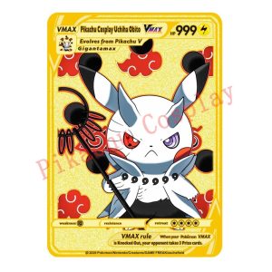 Pokemon Karten Pikachu Cosplay Obito Metall Sammelkarten