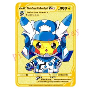 Pokemon Karten Pikachu Cosplay Ultra Recon Squad Sammelkarten
