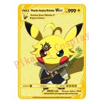 Pokemon Karten Pikachu Cosplay Meliodas Metall Sammelkarten