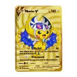 Pokemon Karten Pikachu V 745 Metall Sammelkarten