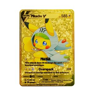 Pokemon Karten Pikachu V 585 Metall Sammelkarten