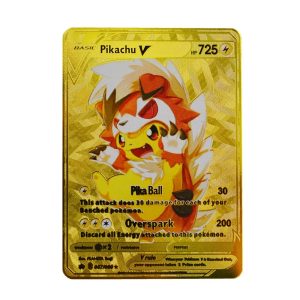Pokemon Karten Pikachu V 725 Metall Sammelkarten