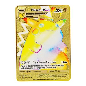 Pokemon Karten Pikachu VMax Metall Sammelkarten