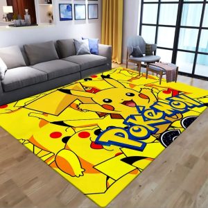 Pokemon Teppich Und Pikachu Pop Kinderzimmer Teppich