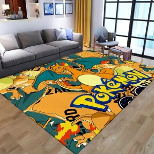 Pokemon Teppich Glurak Kinderzimmer Teppich