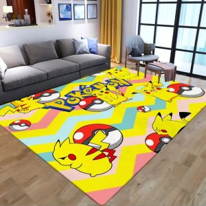 Pokemon Teppich Pikachu Love Kinderzimmer Teppich