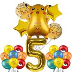 Pokemon Geburtstagsdekorationen 5 Jahr Pokemon Luftballons