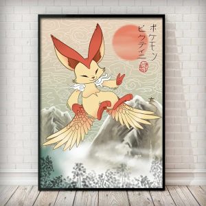 Pokemon Poster Victini Leinwandbilder