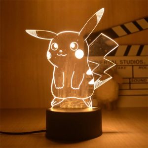 Pokemon LED Tischlampe 3D Pikachu Dekoration