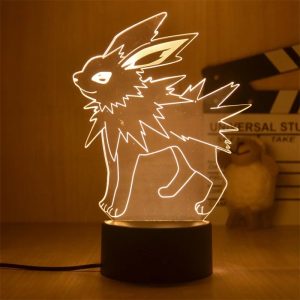 Pokemon LED Tischlampe 3D Blitza Dekoration