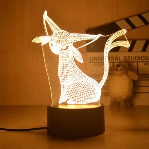 Pokemon LED Tischlampe 3D Psiana Dekoration