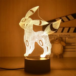 Pokemon LED Tischlampe 3D Nachtara Dekoration