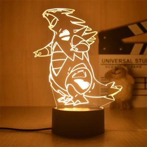 Pokemon LED Tischlampe 3D Tornupto Dekoration
