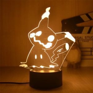 Pokemon LED Tischlampe 3D Mimigma Dekoration