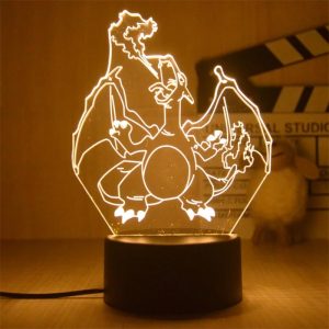 Pokemon LED Tischlampe 3D Glurakk Dekoration