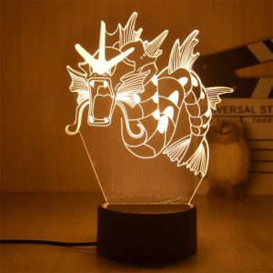 Pokemon LED Tischlampe 3D Garados Dekoration