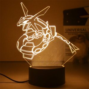 Pokemon LED Tischlampe 3D Rayquaza Dekoration