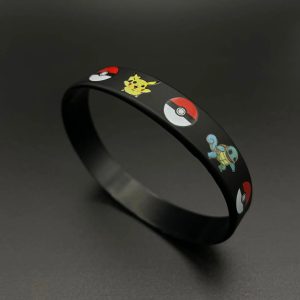 Pokemon Armband Pikachu Schwarz Handgelenksarmband
