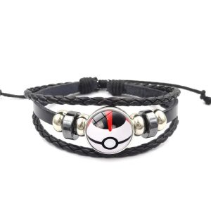 Pokemon Armband Weiß Pokeball Handgelenksarmband