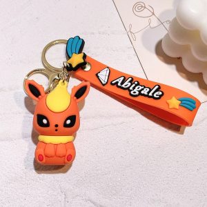 Pokemon Schlüsselanhänger Flamara Keychain