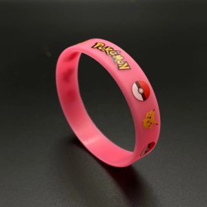 Pokemon Armband Pikachu Rosa Handgelenksarmband